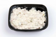 Ham-augurk salade